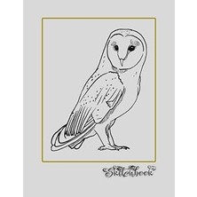 Sketchbook: Bird Sketch, Large 8.5" x 11", 110 Pages, Perfect For Everyone, Crayons, Pencils, Drawing And Sketching