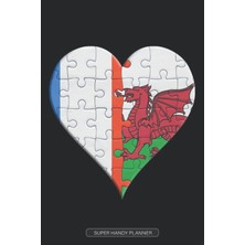 Planner: French Welsh Flag United Heart Jigsaw Puzzle Flags Of France Wales