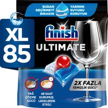 Finish Ultimate 85 Kapsül Bulaşık Makinesi Deterjanı Tableti (1 x 85 Kapsül)