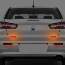 Araç Uyarıcı Reflektif Ikaz Sticker 4'lü 11X3 cm