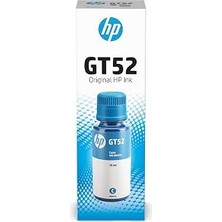 Hp GT52 Mavi Mürekkep Kartuş 8.000 Sayfa (M0H54AE)
