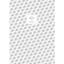 Elephant Notebook - Lined Pages - A4 - Premium: (White Edition) Fun Notebook 192 Lined Pages (A4 / 8.27X11.69 Inches / 21X29.7CM)