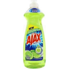 Ajax Misket Limonu + Sirke Elde Sıvı Bulaşık Deterjanı 828ML