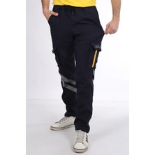 Moontime Alaçatı Kışlık Lacivert Likralı 112 Acil Sağlık Pantolonu Unisex