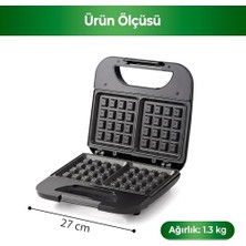 KSM-2405K Siyah Çocuk Waffle Makinesi