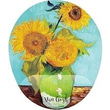 Van Gogh Ayçiçekler Natürmort Bilek Destekli Mouse Pad
