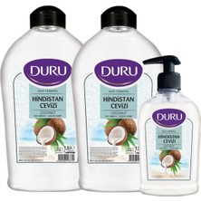 Duru Hindistan Cevizli Sıvı Sabun 1,5+1,5+300ML