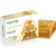Agarta Doğal Arı Sütlü Ballı Lifli Sabun 150 gr
