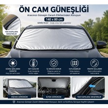 Araba Güneşlik Oto Güneşliği Araba Araç Içi Güneşlik Araç Için Ön Cam Güneşliği 140-80 cm