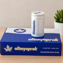 Popüler Sepet Beyaz Dikiş Ipi 100 M - 12LI Paket