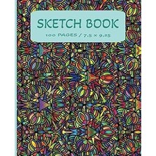 Sketch Book: Notebook For Drawing, Writing, Painting, Sketching Or Doodling, 100 Pages, 7.5 x 9,25