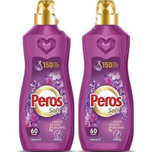 Peros 2'li Ekonomik PAKET-1440 ml Konsantre Yumuşatıcı Lavanta & Begonvil (2 Adet)