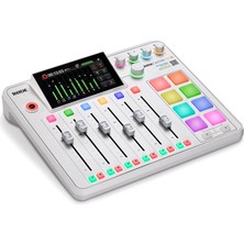 Røde Rødecaster Pro Iı Podcasting, Akış, Müzik Üretimi ve Içerik Oluşturma Için Hepsi Bir Arada Üretim Çözümü, Beyaz