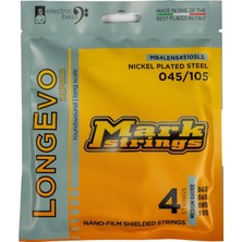 Mark Bass Longevo Nickel Plated Steel Nano-Film Shielded 45-105 Bas Teli