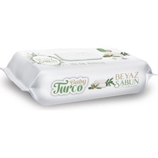 Baby Turco Beyaz Sabun Kokulu Islak Havlu 1080 Yaprak (12 x 90)