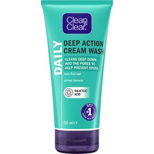 Clean&clear Derinlemesine Etkili Temizleyici Krem Jel 150 ml