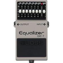 Boss Ge-7 7 Bant Eq Pedal
