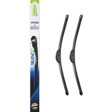 Valeo Silencio Flat Blade Set Silecek Seti Land Rover Discovery Iıı (2004-2009), Renault Kangoo Express (2019 ve Sonrası) (550+550 Mm) 574466