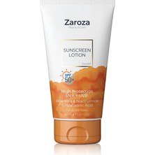 Zaroza Güneş Koruyucu 50+ Spf Her Cilt Tipi Için