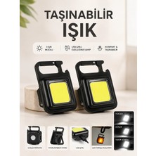 Fırsatkolik Mey Ithalat® Taşınabilir Işık 3 Işık Modlu USB Şarj Özeeliğine Sahip