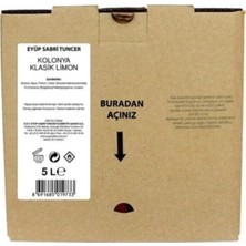 Eyüp Sabri Tuncer Klasik Limon Kolonyası 5 Lt (Dökme Paket)