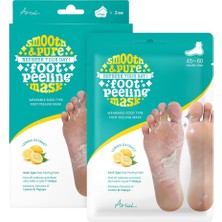 Ariul Smooth & Pure Foot Peeling Mask Sheet 2 Pairs - Çorap Tipi Yenileyici Ayak Peeling Maskesi 2 Çift