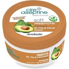 Cire Aseptine Soft Prebiyotik Avokado El, Yüz ve Vücut Kremi 100 ml