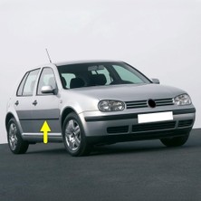 Sağ Ön Kapı Çıtası Siyah Plastik 1J4853516J Vw Golf 4 ile Uyumlu 1998-2004