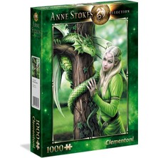Clementoni - 1000 Parça Anne Stokes Yetişkin Puzzle - Kindred Spirits