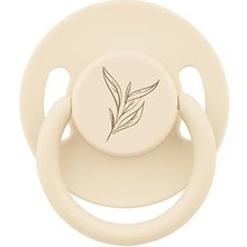Wee Baby Pure Yuvarlak Uçlu Kauçuk Emzik No:3 - Krem