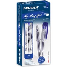 Pensan 6405 My-Kıng Jel Metal Klips Klm Mavi 0,5 12'li Paket - PE06405MAVİ