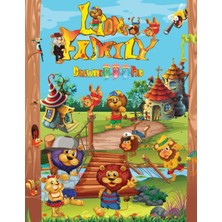 Lions Family - Drawing Pad: A 4 Drawing Pad/sketchpad For Kids From The “ Lions Family “ Coloring Book (Coloring Books For Kids With Samples)