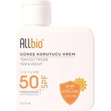 SPF50 Güneş Koruyucu Krem 100 ml