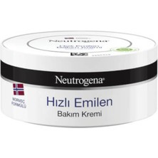 Neutrogena Hızlı Emilen Bakım Kremi, 200 Ml, 2 Adet