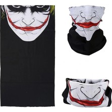 Fırsatkolik Mey Ithalat® Joker Desenli Çok Amaçlı – Yüz, Boyun ve Bandana Maskesi 5 No