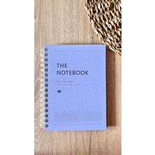Fark Tanıtım Sert Mukavva Kapaklı Spiralli 80 Yaprak Kareli A5 Not Defteri, Not Defteri, Okul Defteri, 8 Farklı Renk Seçeneği, Ofis Için Ideal, Planlayıcı (Lavander Kapak Rengi)