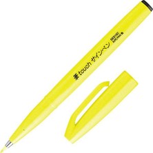 Pentel Sing Pen Brush Sarı