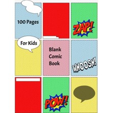 Independently Published Blank Comic Book For Kids: Create Your Own Comics With This Notebook, Comic Book Blank, Comic Book Layout, Comic Book Gifts, Kids Comic Books