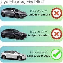 Tesla Model Y ile Uyumlu Kol Dayama Iç Saklama Kutusu V1 | Juniper Uyumlu Değildir