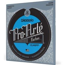 D'addario EJ46FF Klasik Gitar Tel Seti, Pro-Arte, Carbon Trebles-Dy