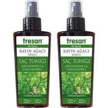 Tresan Kayın Ağacı Güçlendirici ve Canlandırıcı Saç Toniği 125 ml 2 Li