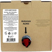 Eyüp Sabri Tuncer Doğal Zeytinyağlı Sıvı Sabun Bodrum Mandalinasi 5 Lt Bag In Box Endüstriyel