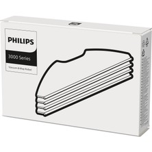 Phılıps XV1430 Robot Süpürge 3000 Serisi Mikrofiber Bez, Beyaz, Xu3 Serisi