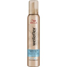Wellaflex Invisible Hold Görünmez Tutuş Sağlayan Saç Köpüğü Extra Strong Hold - 200 ml