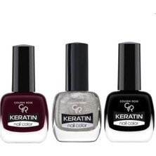 Golden Rose Keratin Naıl Color Oje Seti 3'lü No:93-46-79
