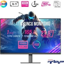 Esranın Dünyası 23.8 Inç 165Hz 1ms Oyun Monitörü, Freesync ve G-Sync Desteği ile Full Hd
