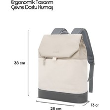 Esranın Dünyası 14.1" Günlük Sırt Çantası, Zen Eco Tasarımı ile Şık ve Kullanışlı