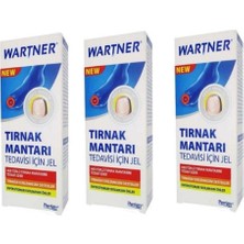 Wartner Tırnak Mantarı Tedavisi Jeli, 3 Adet, 7 ml