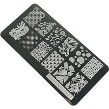 Nail Art Stamping Baskı Plakası VV04