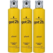 GOT2B Maksimum Tutucu Saç Spreyi, 300 Ml, 3 Adet TYBYYWCDLEMUZSFX36